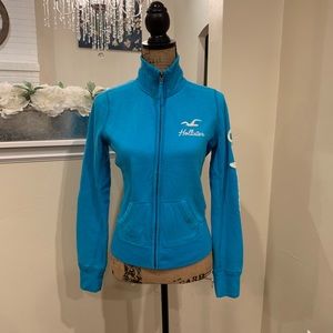 Hollister zip up sweater